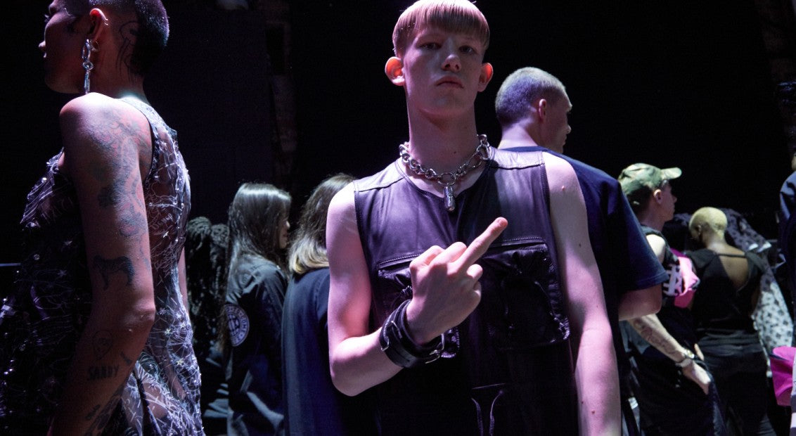KTZ REVEALS YET ANOTHER BONDAGE-INSPIRED COLLECTION WITH THEIR SS17 SHOW.