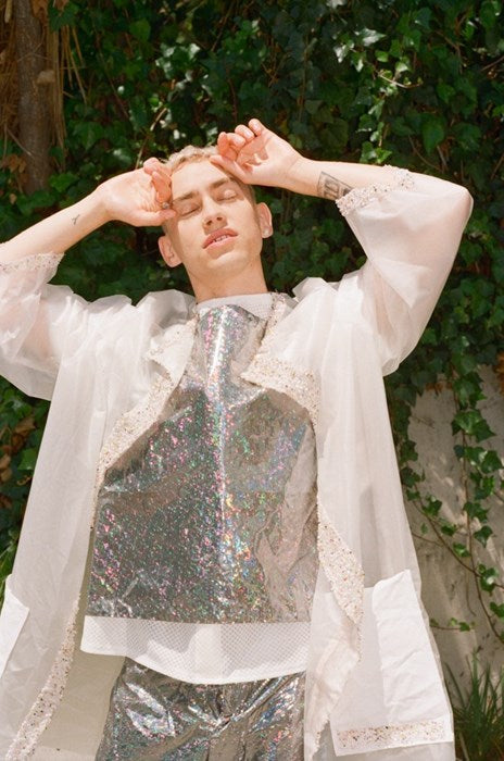 OLLY ALEXANDER’S COLLABORATION WITH LONDON FASHION STUDENTS IS EVERYTHING.