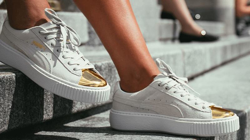 PUMA DOES GOLD DETAILING