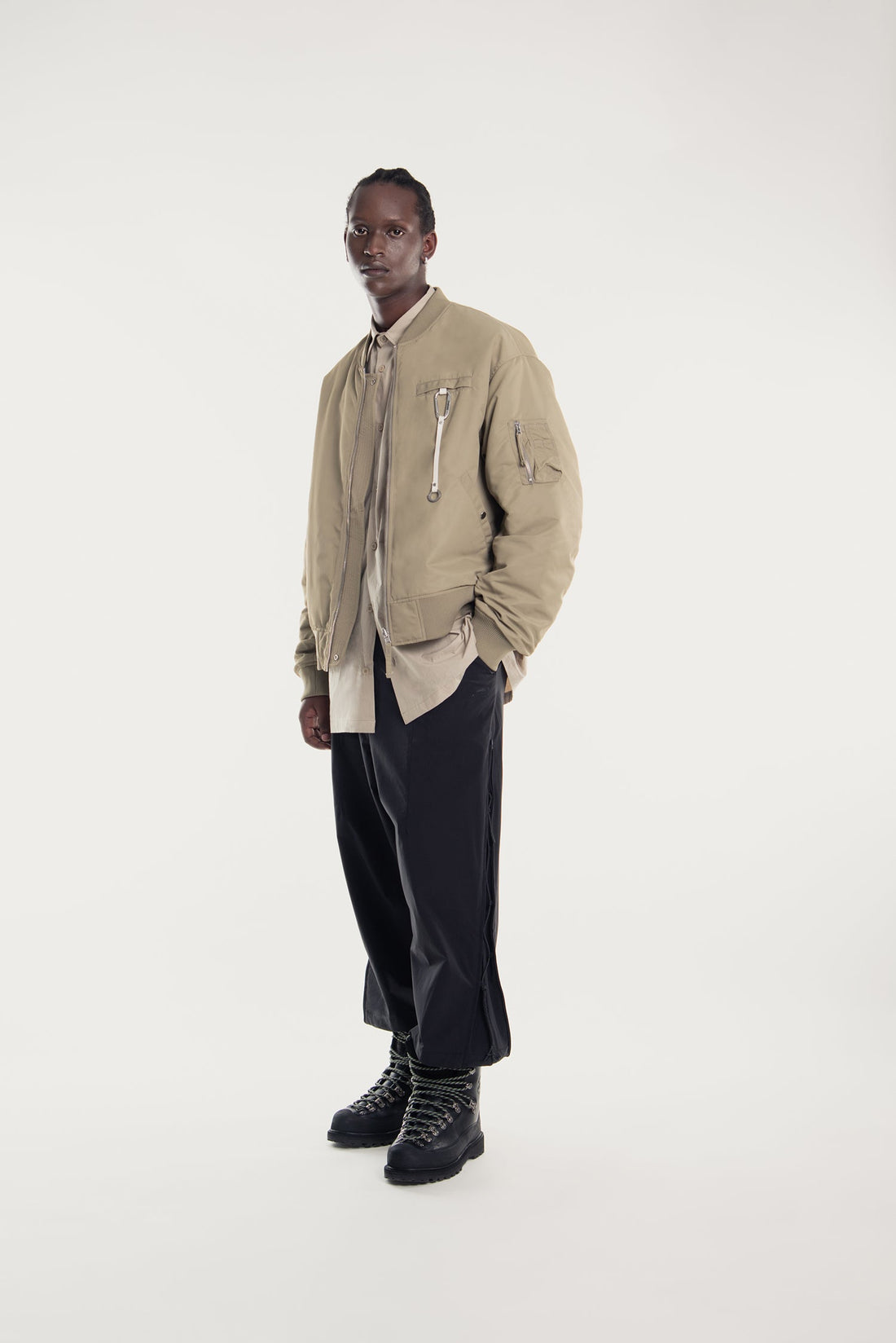 UNISEX REVERSIBLE BOMBER JACKET