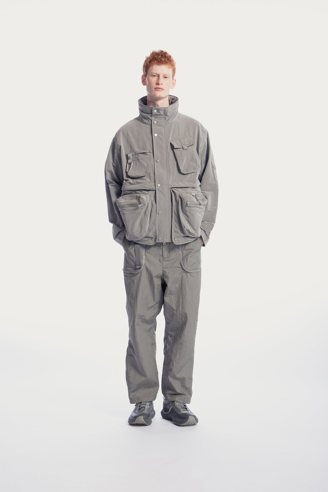 UNISEX ZIPPER POCKETS PANTS