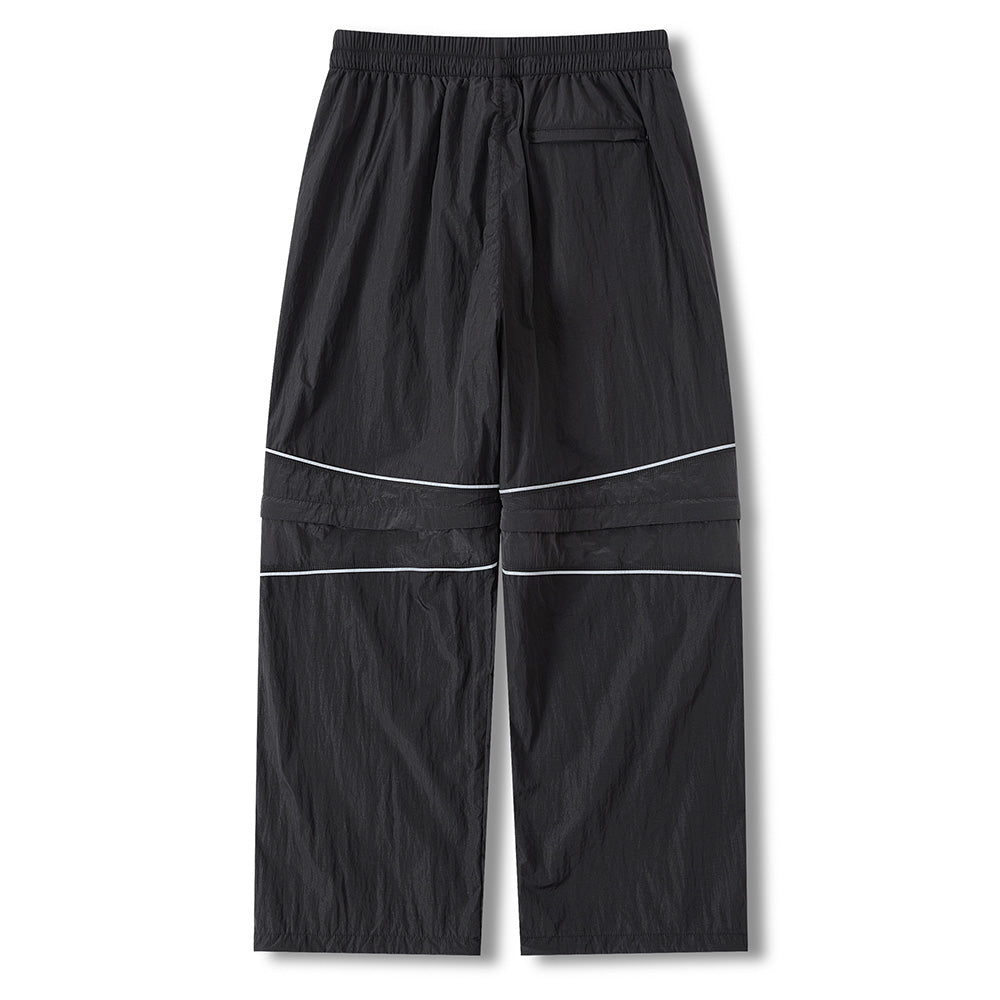 YETI OUT REFLECTIVE CONVERTIBLE TRACK PANTS