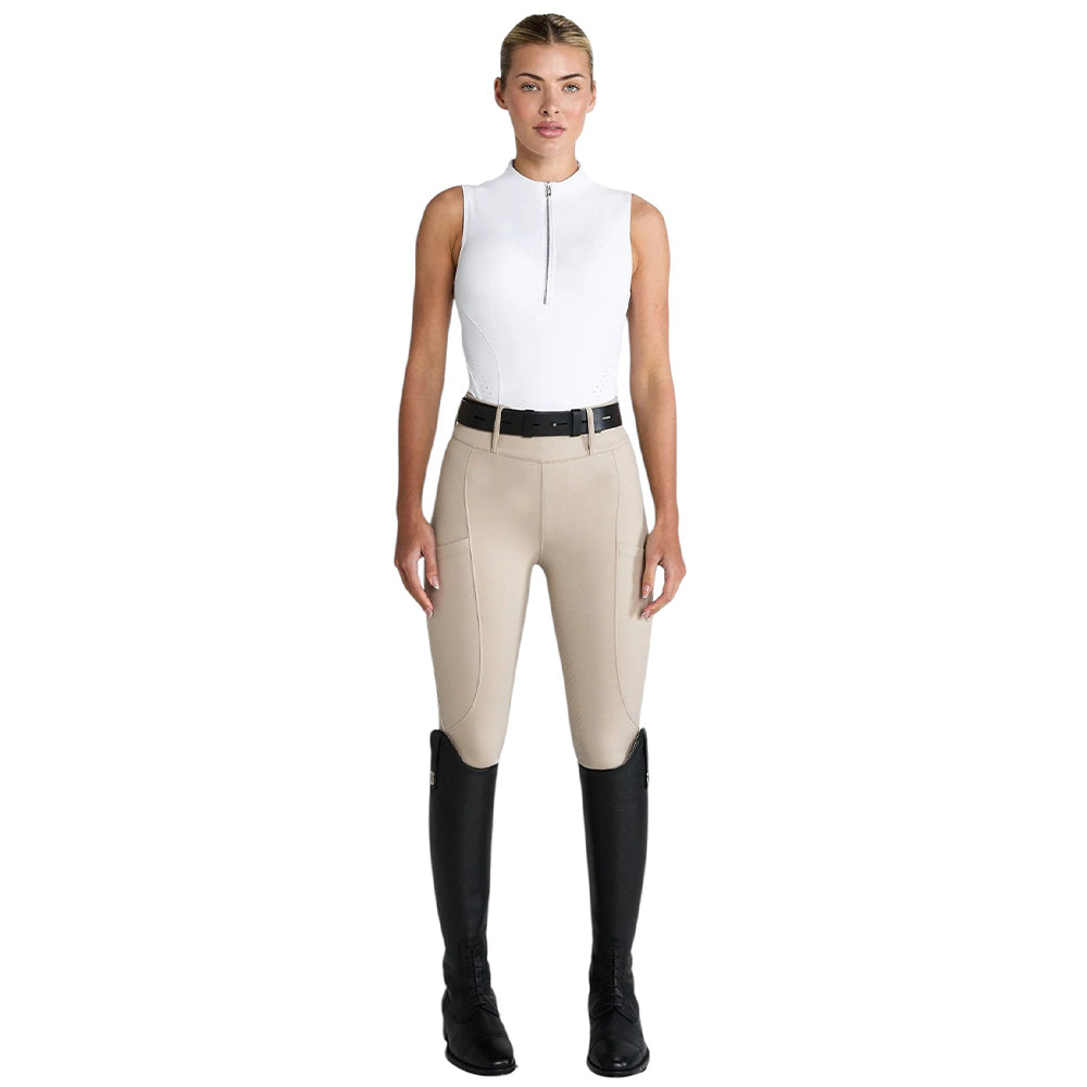 AZTEC DIAMOND WHITE SLEEVELESS CORE BASE LAYER