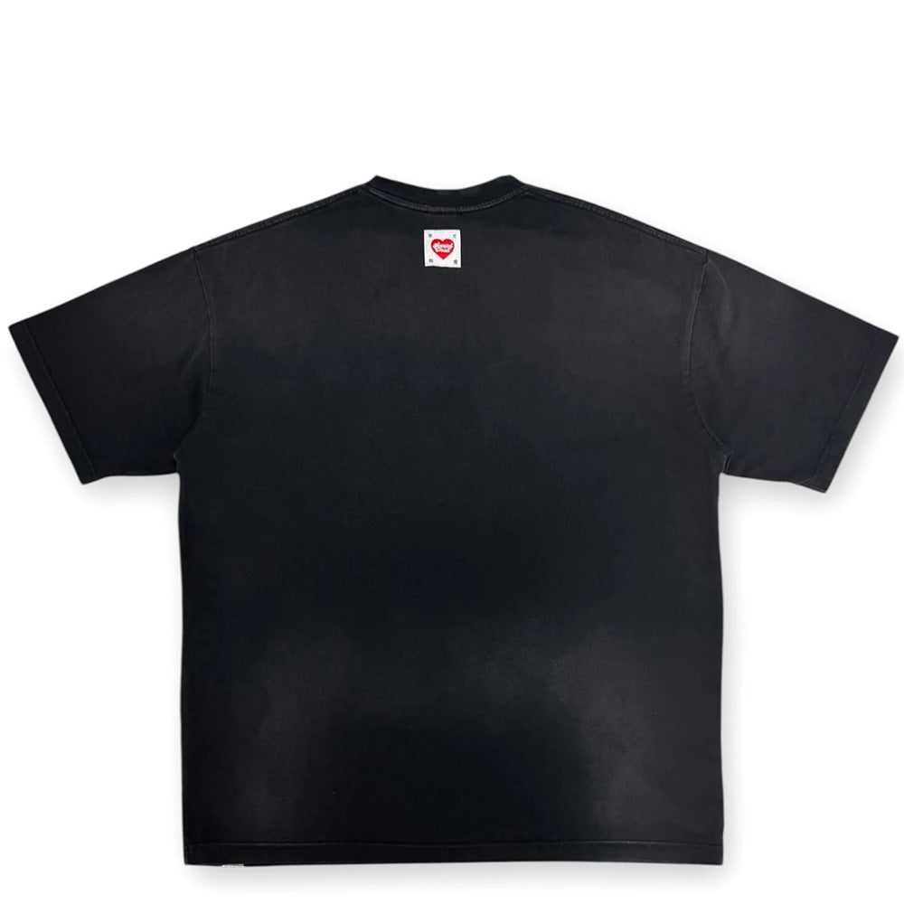 2ND CLOSET "FACETIME" SNOW WHITE WASHED T-SHIRT