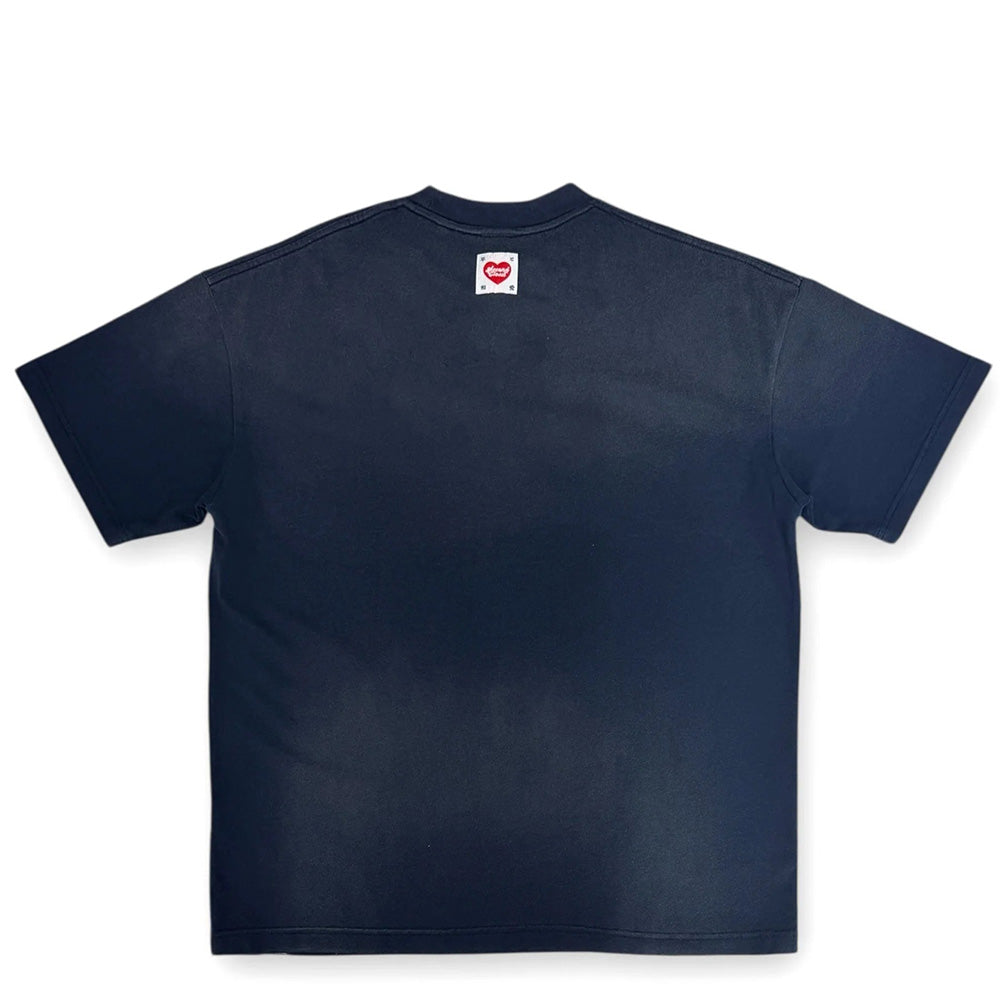 2ND CLOSET "FACETIME" SNOW WHITE WASHED T-SHIRT