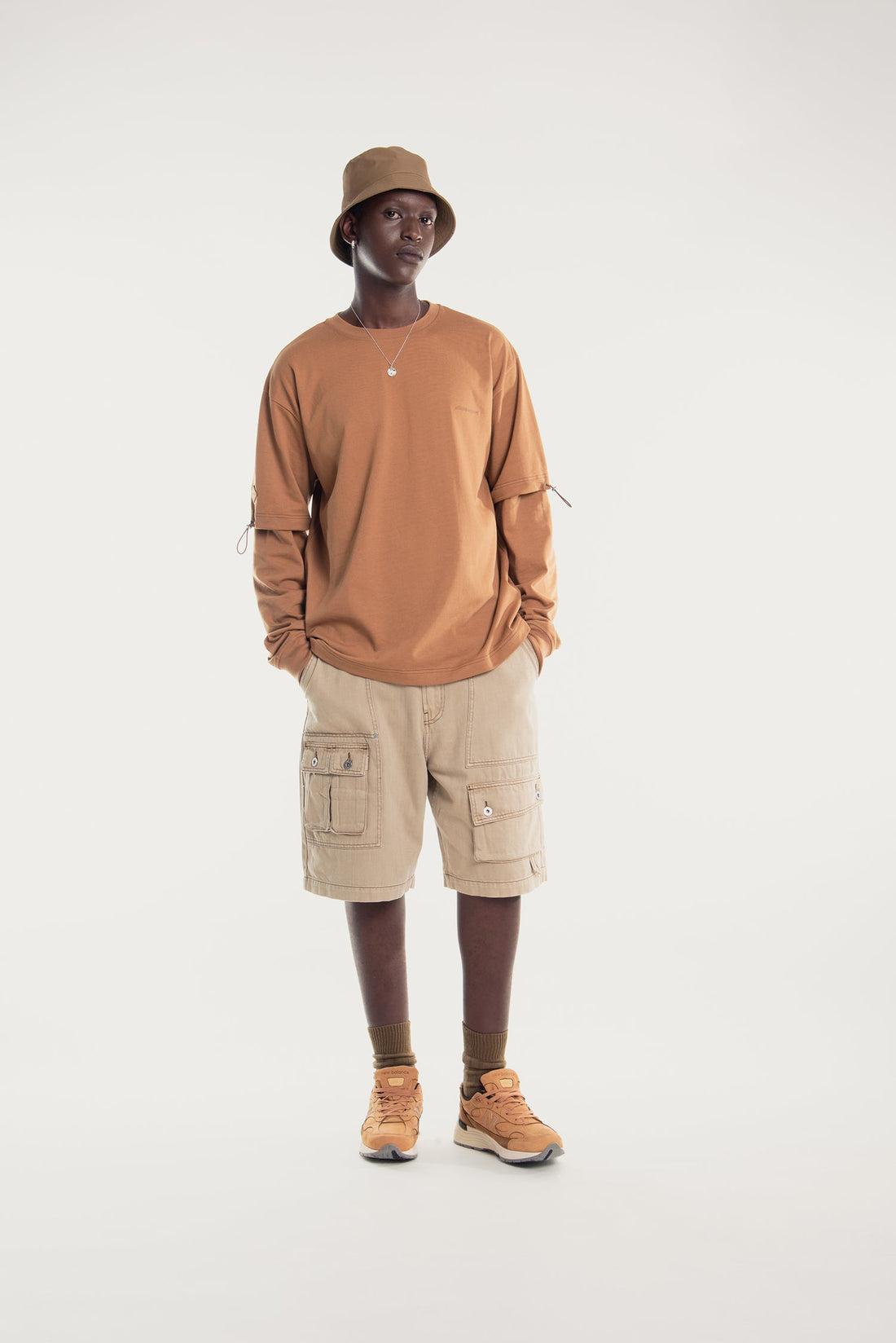 UNISEX LAYERED LS T-SHIRT