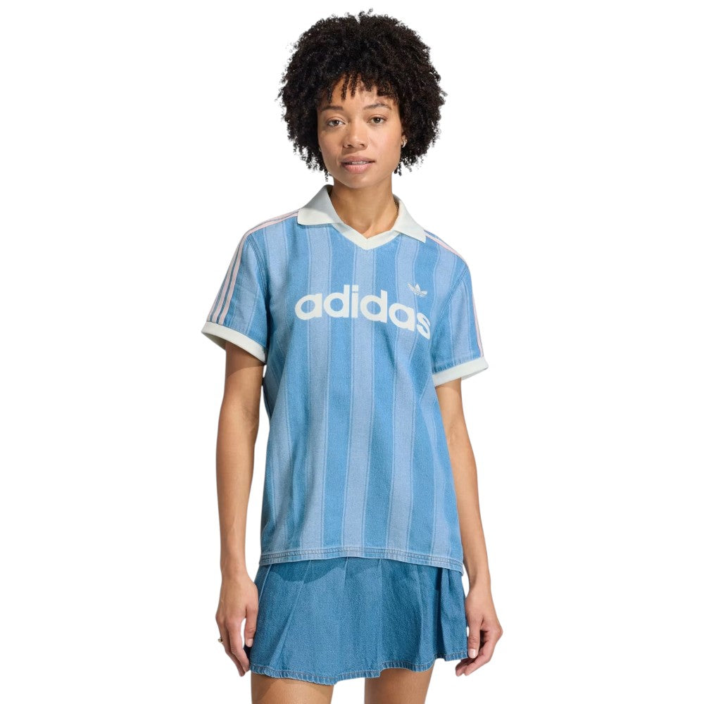 adidas Originals DENIM FOOTBALL JERSEY