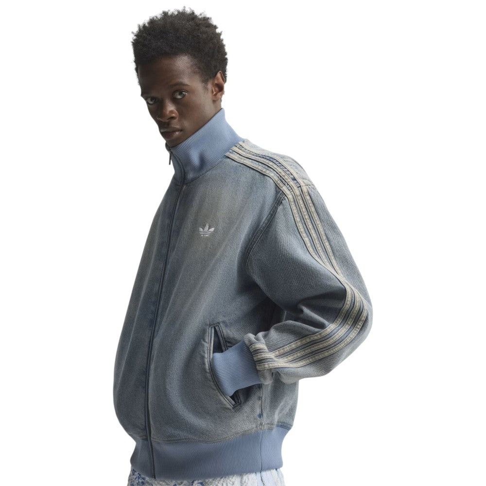 ADIDAS ORIGINALS FIREBIRD ADICOLOR DENIM TRACK TOP