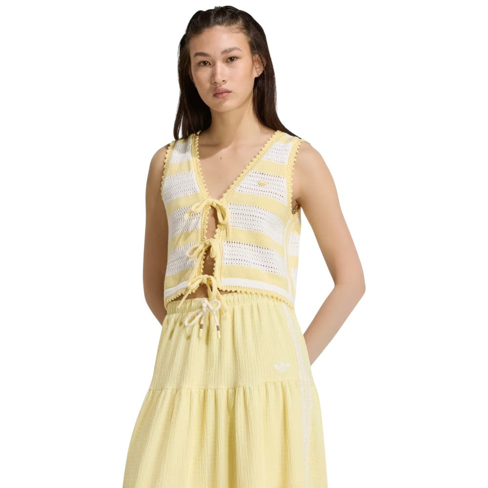 ADIDAS ORIGINALS RESORT S CROCHET TANK TOP