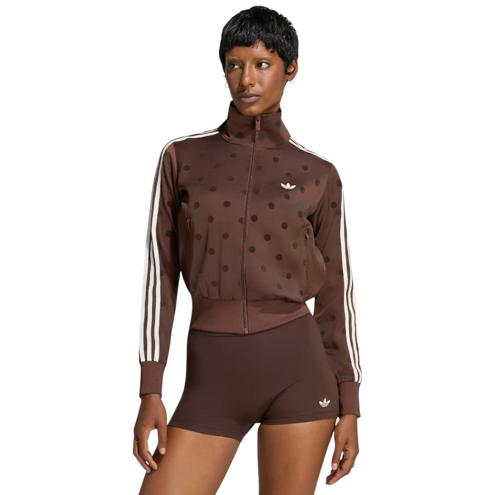 ADIDAS ORIGINALS SATIN POLKA DOTS TT TRACK TOP