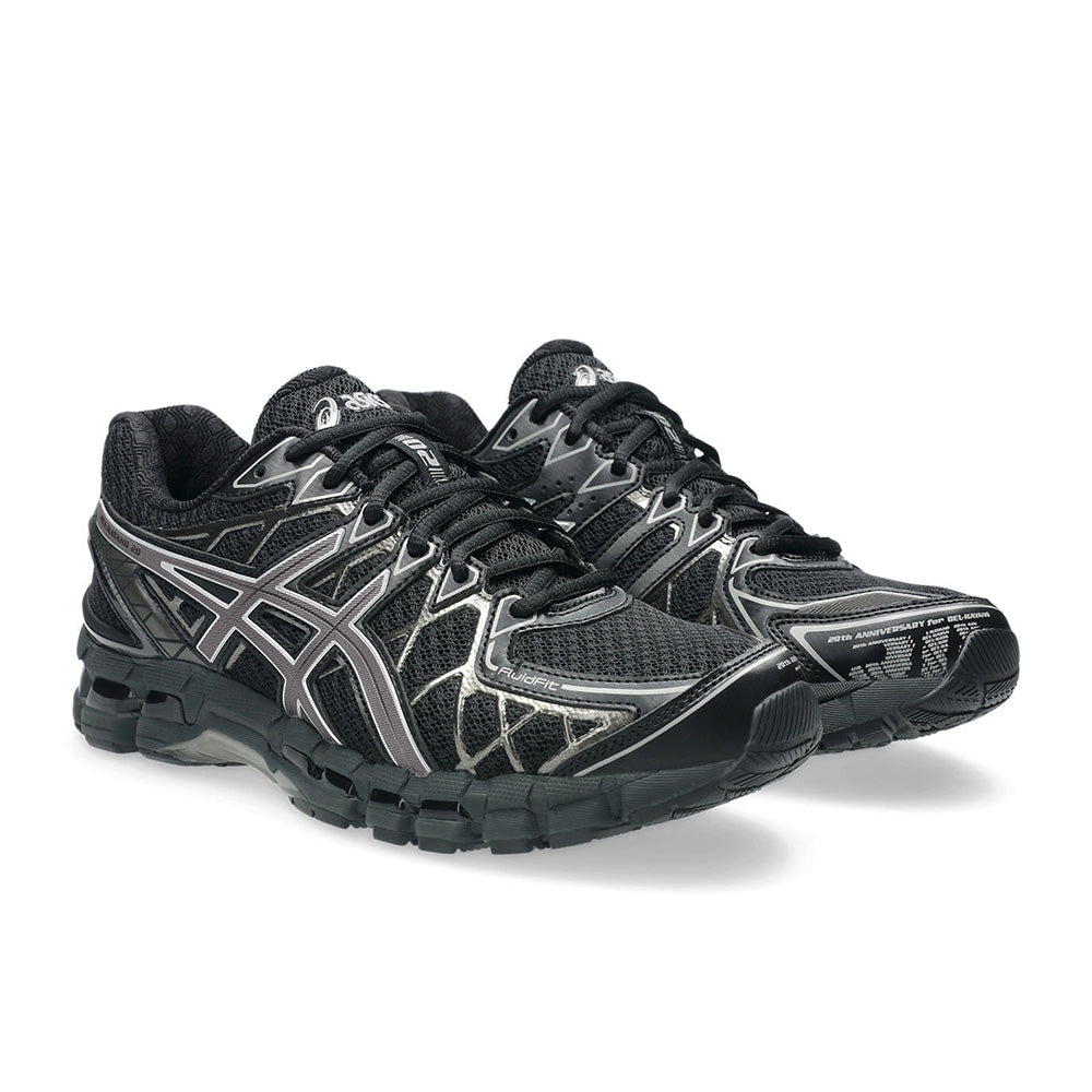 ASICS UNISEX GEL-KAYANO 20 BLACK/CLAY GREY