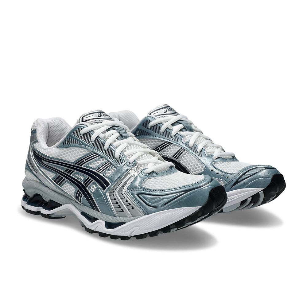 ASICS UNISEX GEL-KAYANO 14 WHITE/FJORD GREY