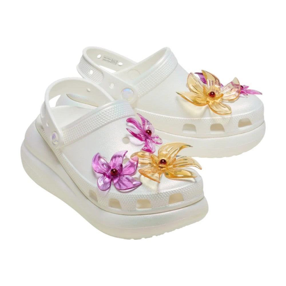 CROCS WOMEN'S CRUSH PEARLIZED FLORALS CLOG