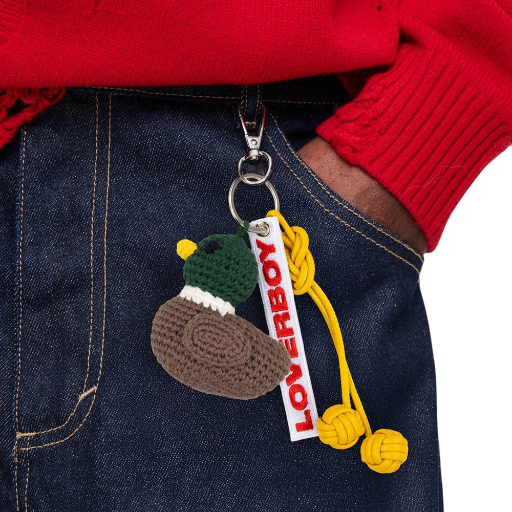 CHARLES JEFFREY LOVERBOY BAG CHARM IN DUCK