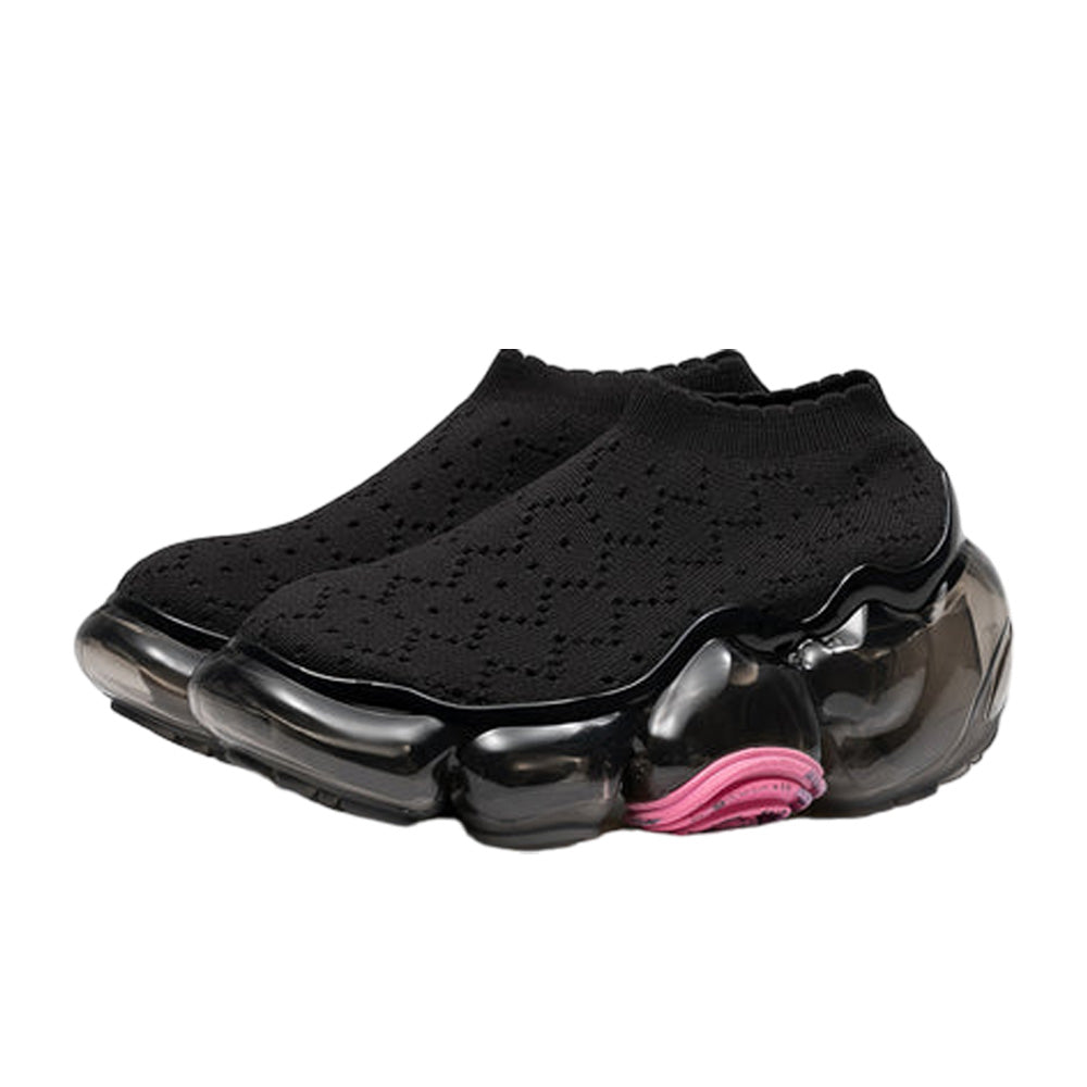 grounds MOOPIE SHORT LACE BLACK/BLACK