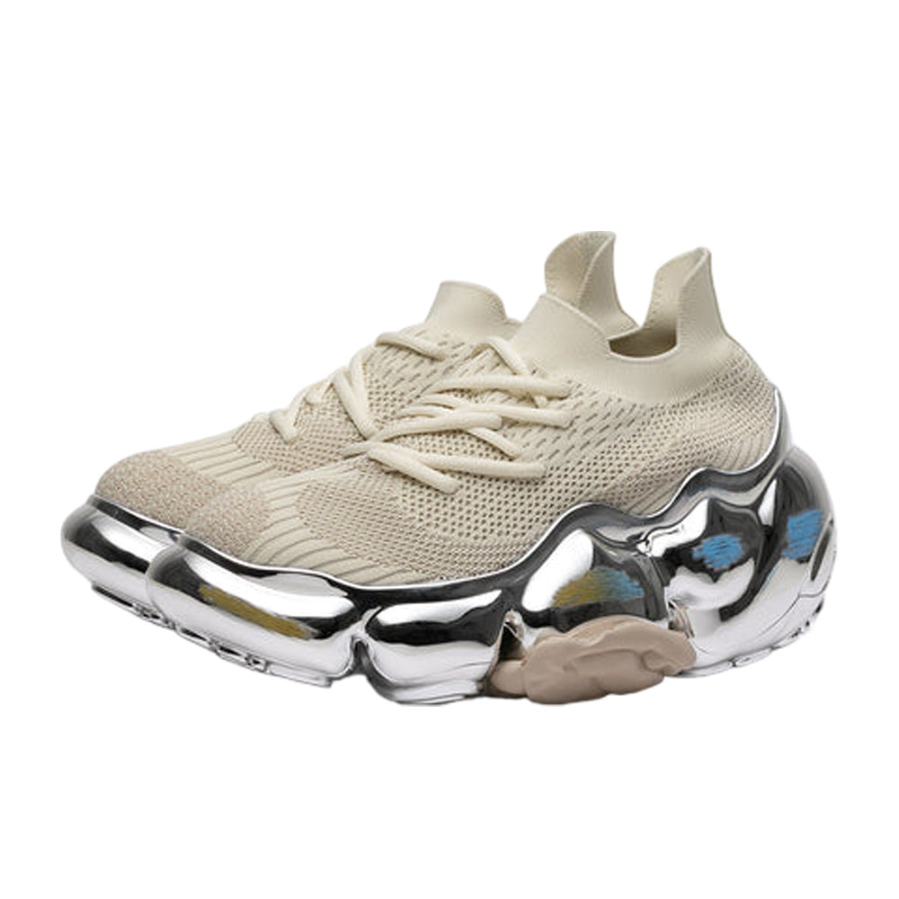 grounds MOOPIE CHROME SCRATCH CREAM/CHROME