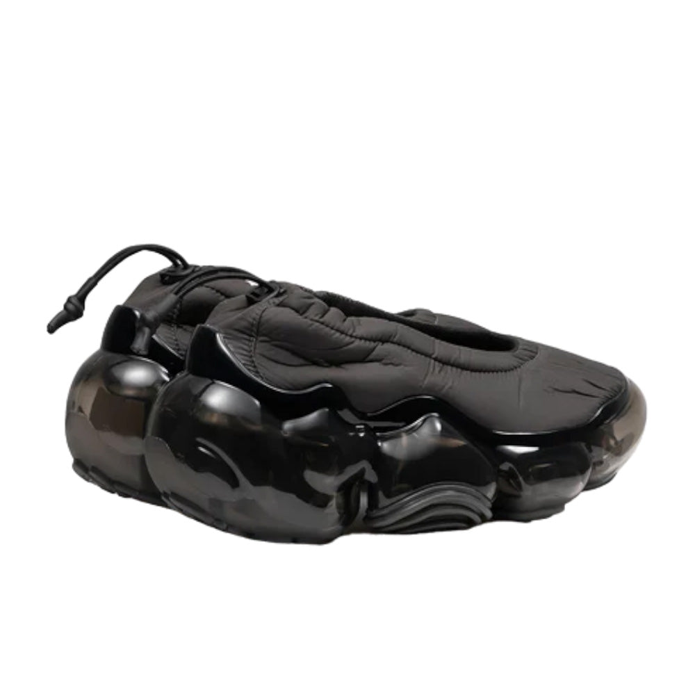 靴 grounds / MOOPIE PUMPS grounds MOOPIE PUMPS DARK GRAY / BLACK