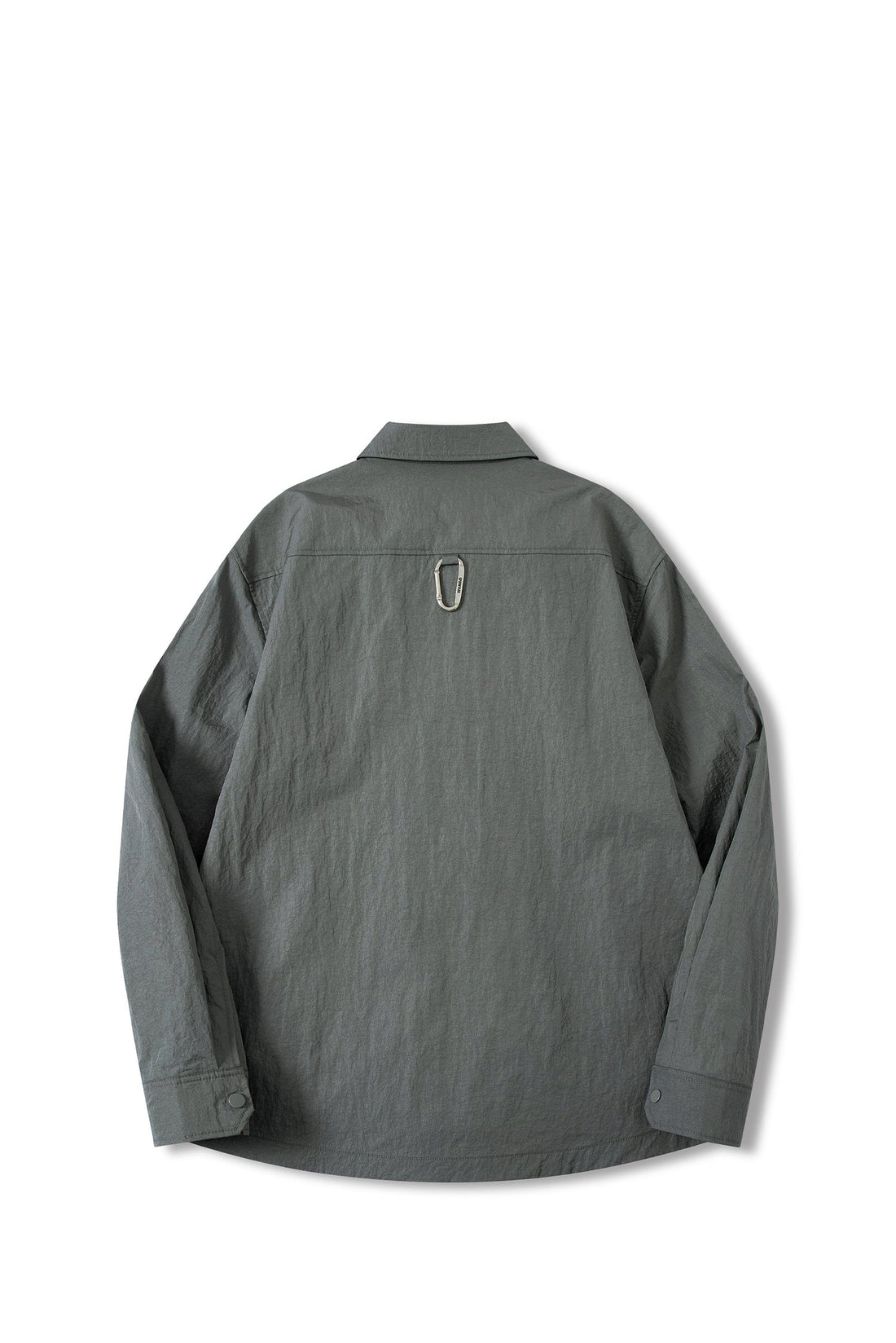 UNISEX ZIPPER POCKETS SHIRT JACKET