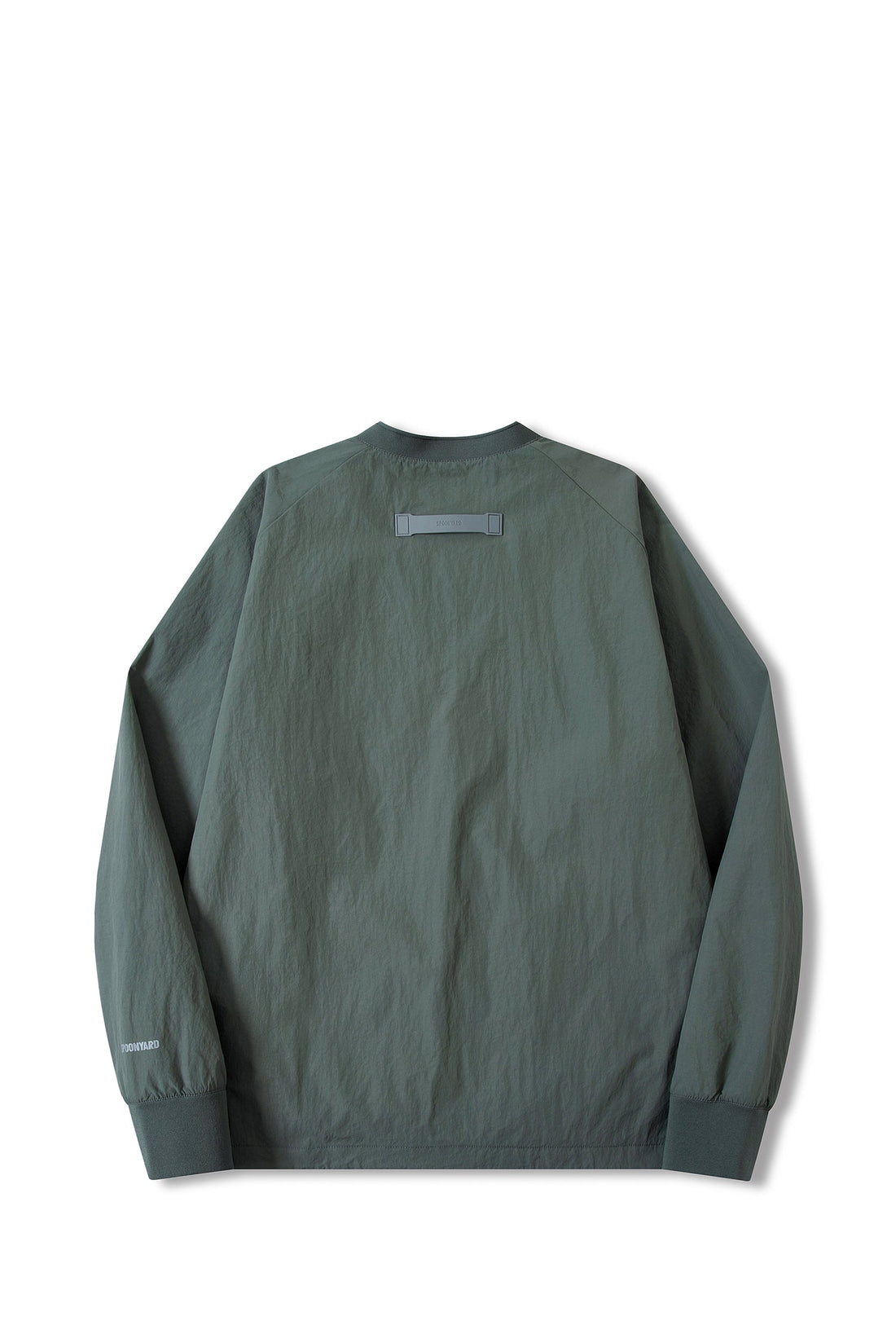 UNISEX FRONT POCKETS NYLON CARDIGAN