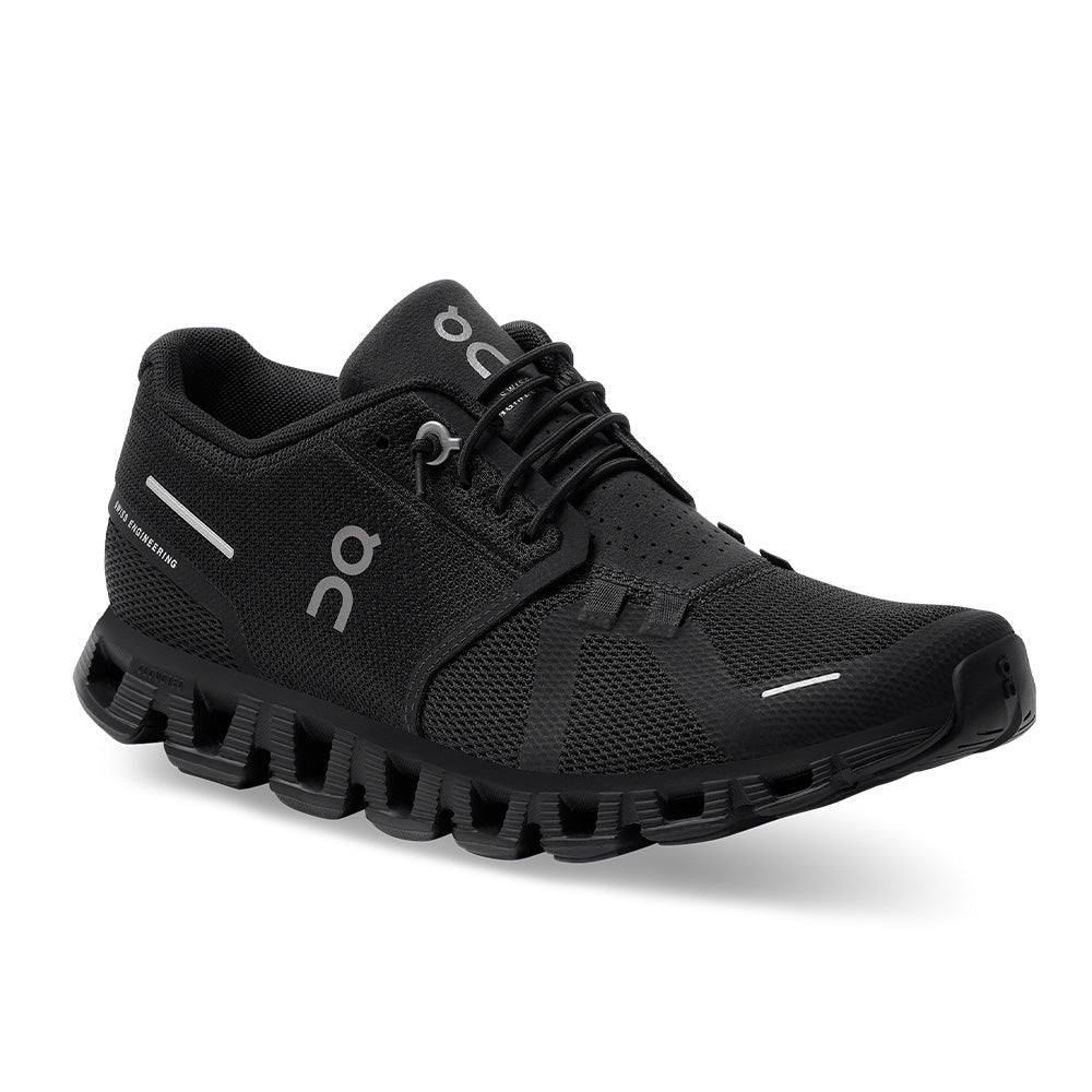 ON WOMEN'S CLOUD 5 ALL BLACK