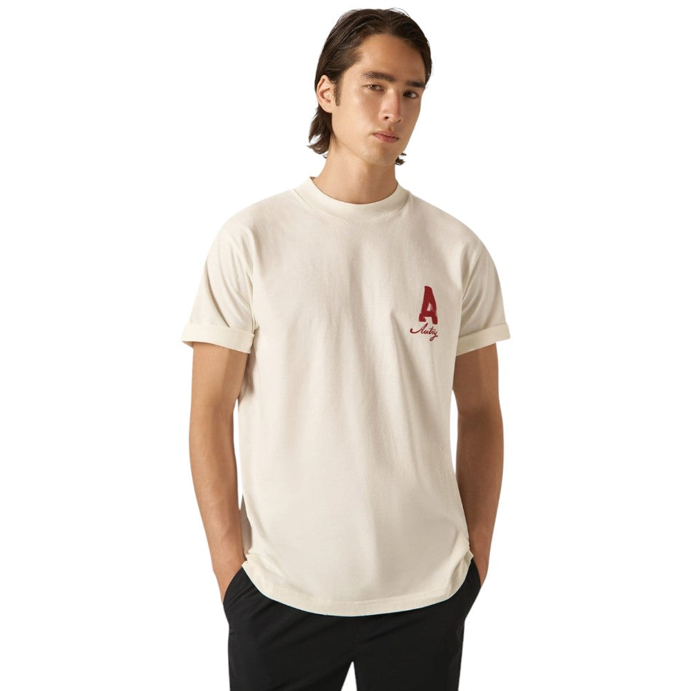 AUTRY HERITAGE T-SHIRT WITH WASHED EFFECT