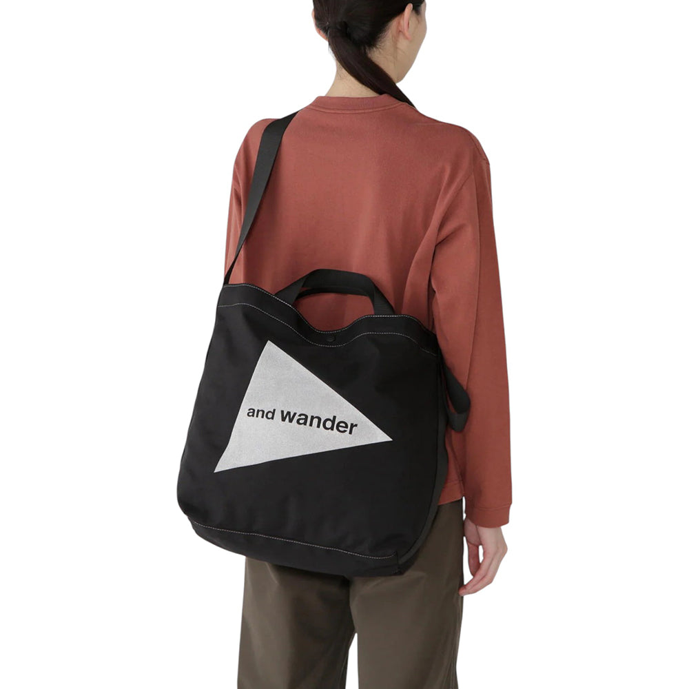 AND WANDER RECYCLE OX LOGO TOTE BAG