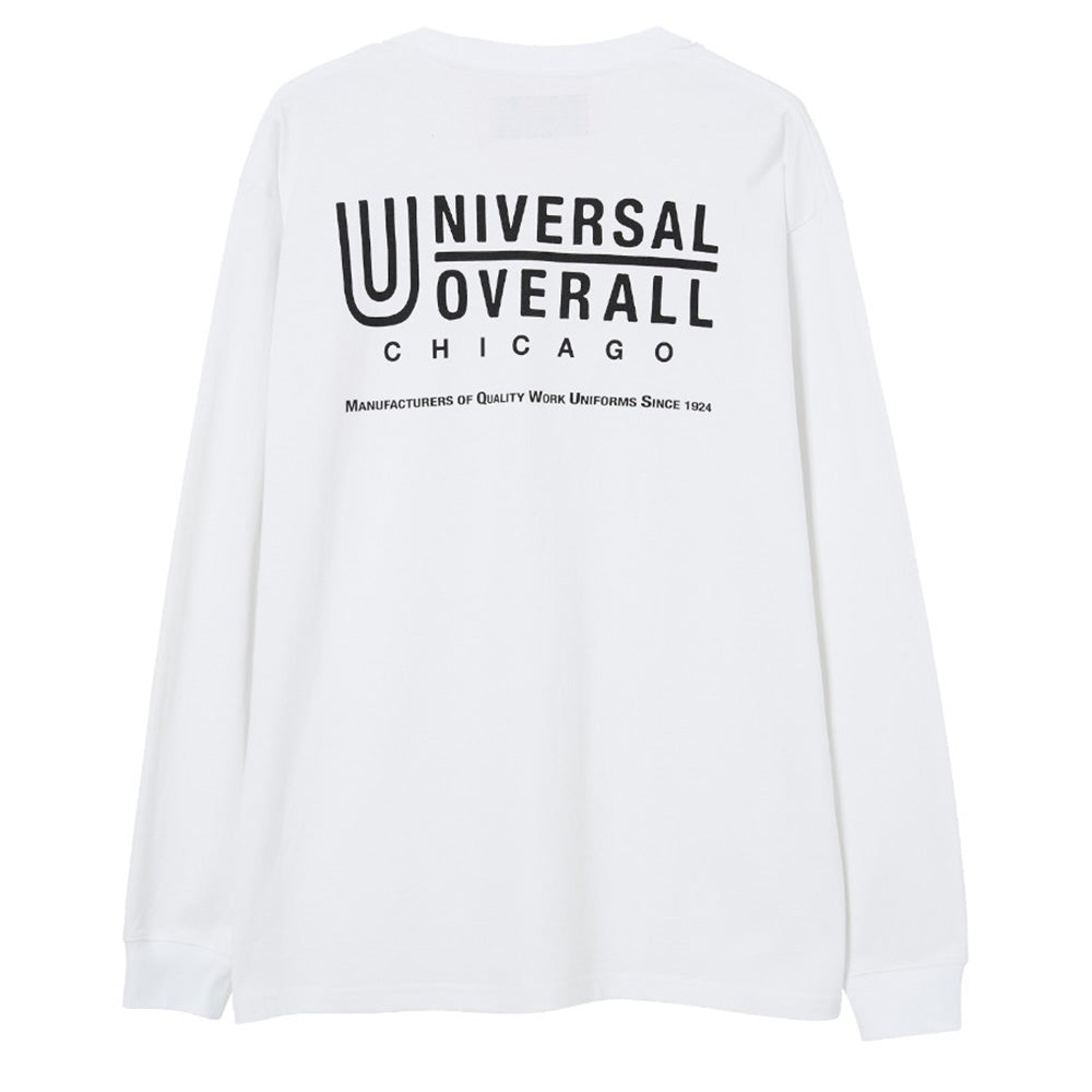 UNIVERSAL OVERALL BACKLOGO L/S TEE