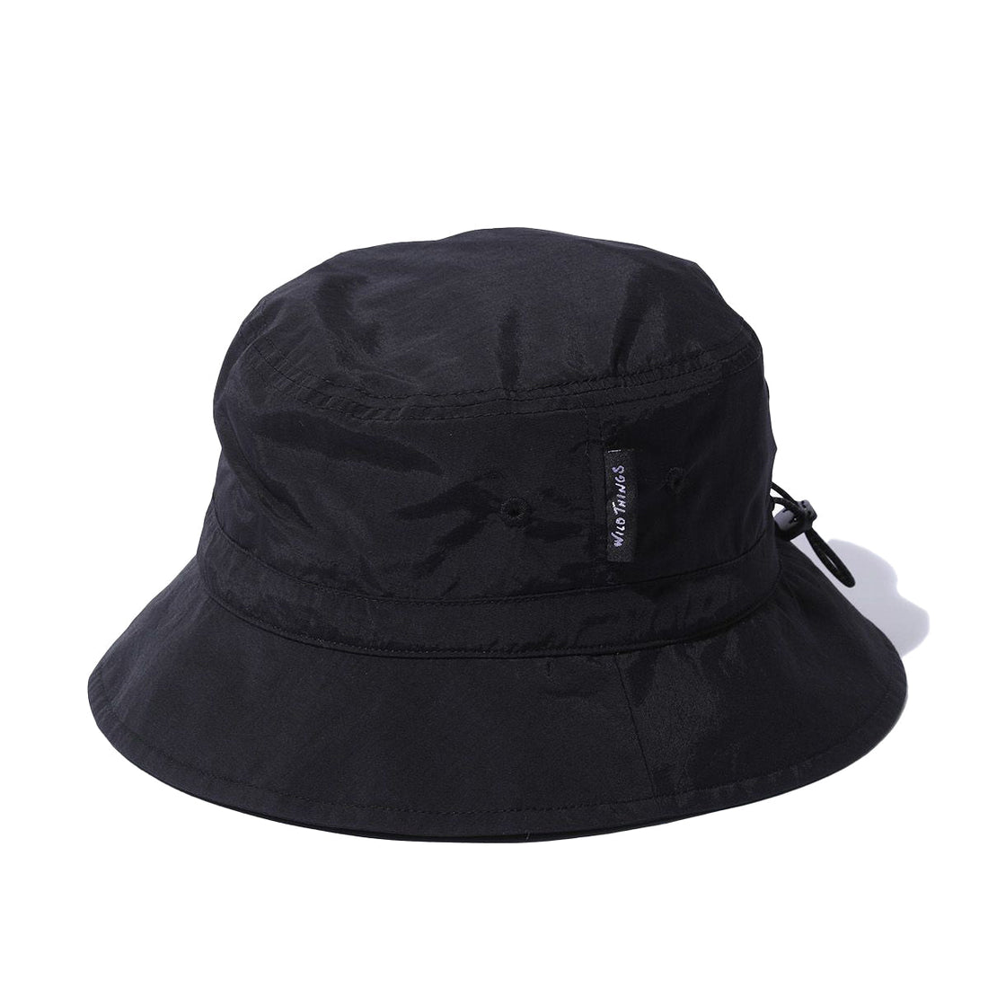 WILD THINGS SUPPLEX NYLON BUCKET HAT BLACK