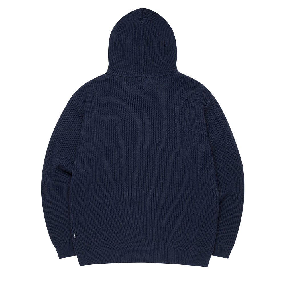 LMC GOTHIC KNIT HOODIE NAVY