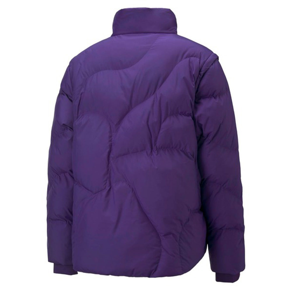 PUMA X P.A.M. PUFFER JACKET VIOLET