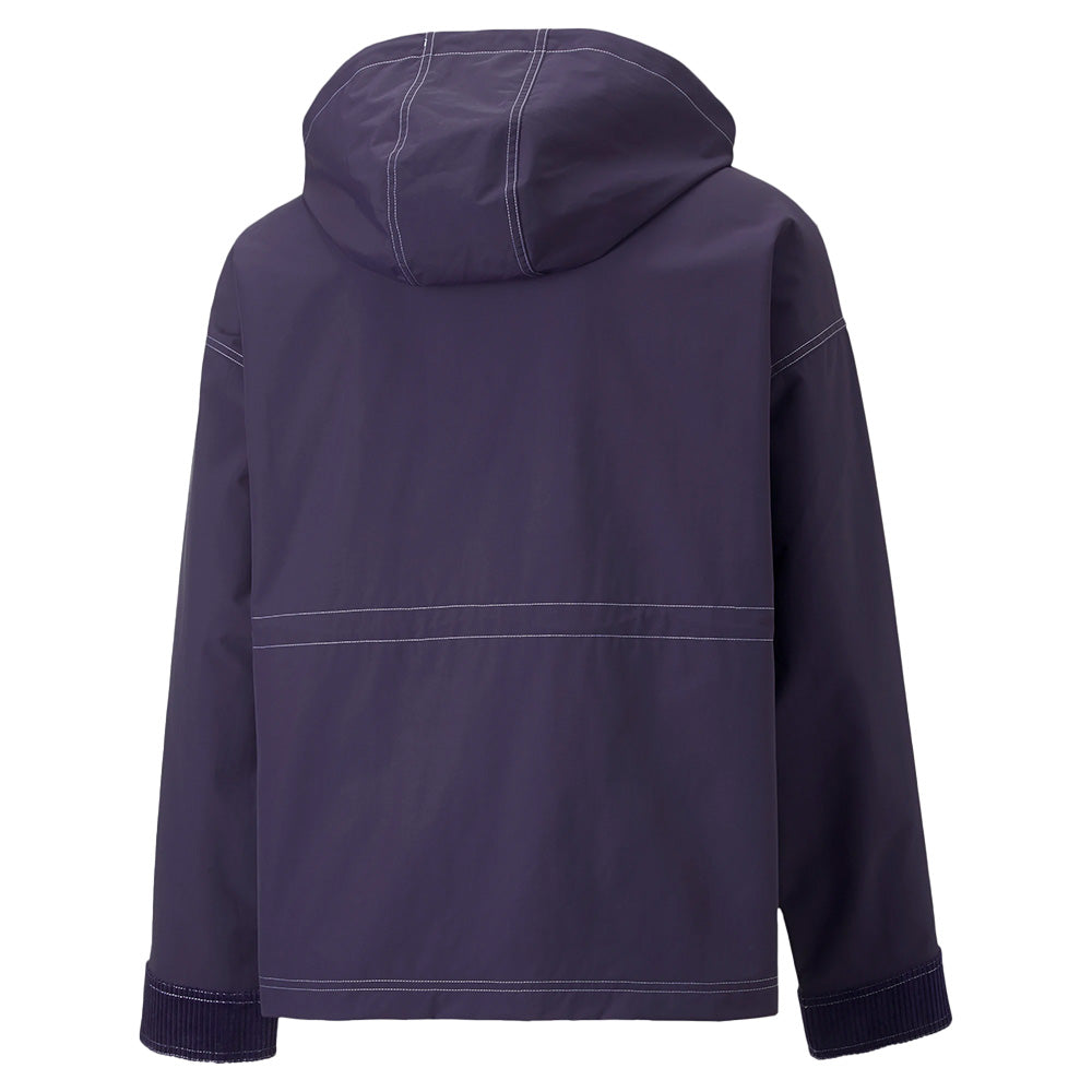 PUMA X AMI JACKET DEEP PLUM