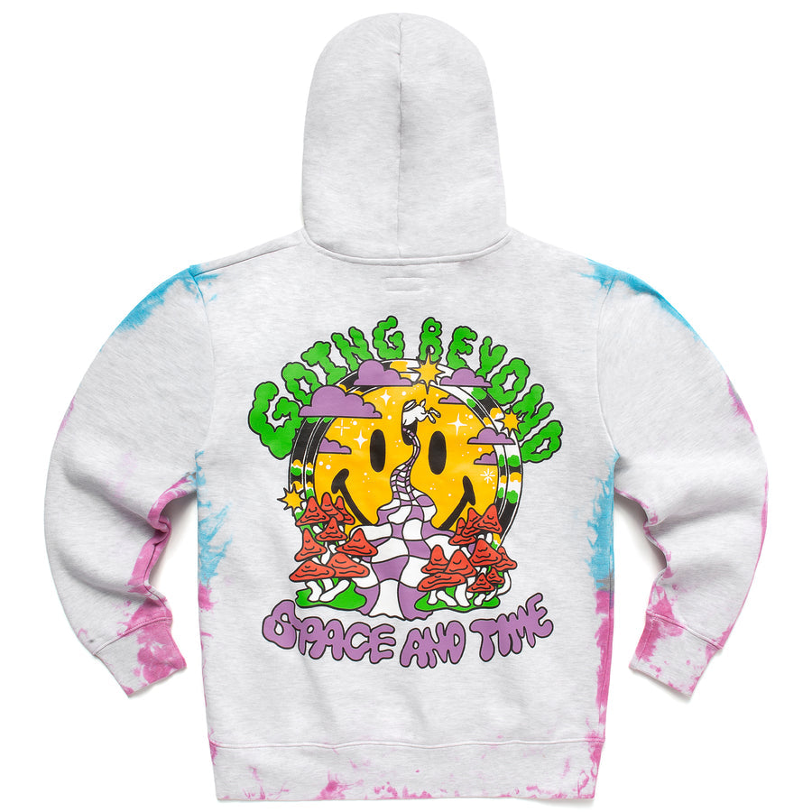 MARKET SMILEY BEYOND SPACE AND TIME TIE-DYE HOODIE