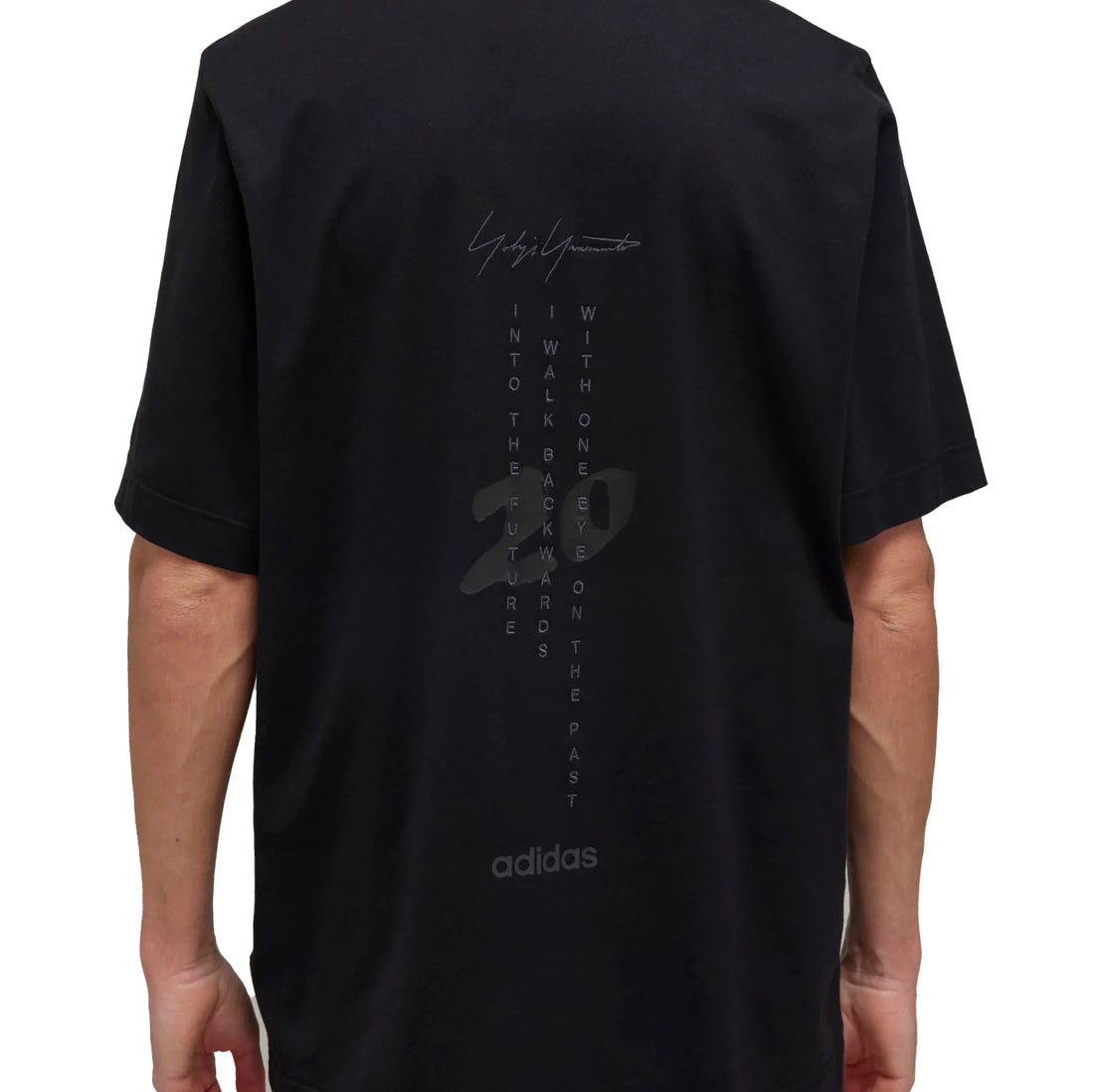 Y-3 COMMEMORATIVE SHORT SLEEVE TEE BLACK (UNISEX)